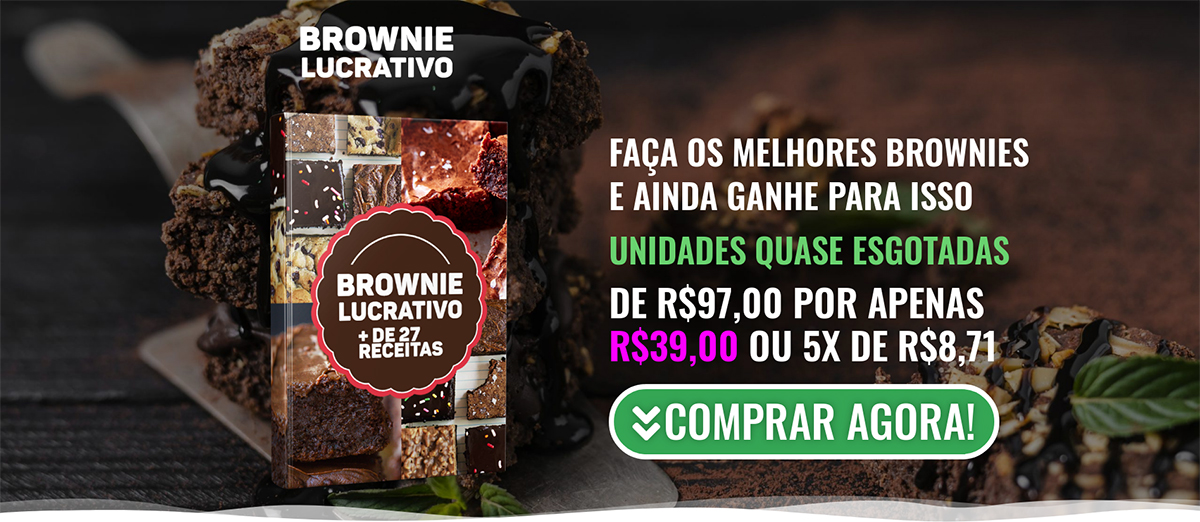 Curso de brownie. Como fazer Brownie e ganhar dinheiro vendendo